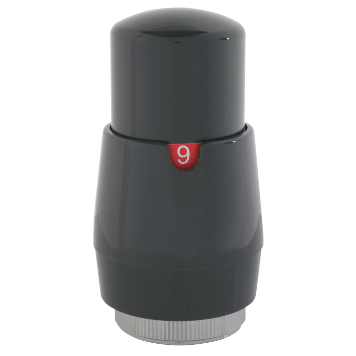 OVUS therm. regelelement  M30 x 1,5 uitv. Zwart/Zwart