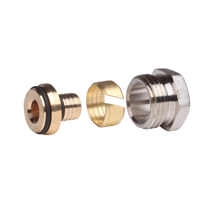 Klemkoppeling ALUMINIUM BUIS 14 X 2 (1/2" INW.)