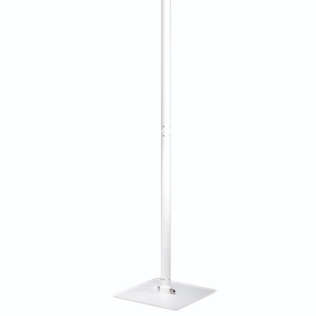 E-Comfort Oasi aluminium standaard wit